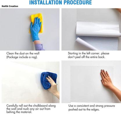 Self-Adhesive  Reuseable Whiteboard Wall Decal Sticker