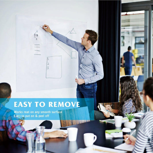 Self-Adhesive  Reuseable Whiteboard Wall Decal Sticker