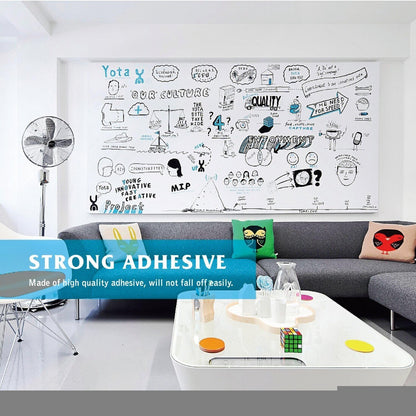 Self-Adhesive  Reuseable Whiteboard Wall Decal Sticker