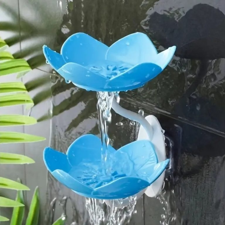 Multicolor Lotus Flower Soap Holder, Double Layer ( Random Color ) – 01 Stand